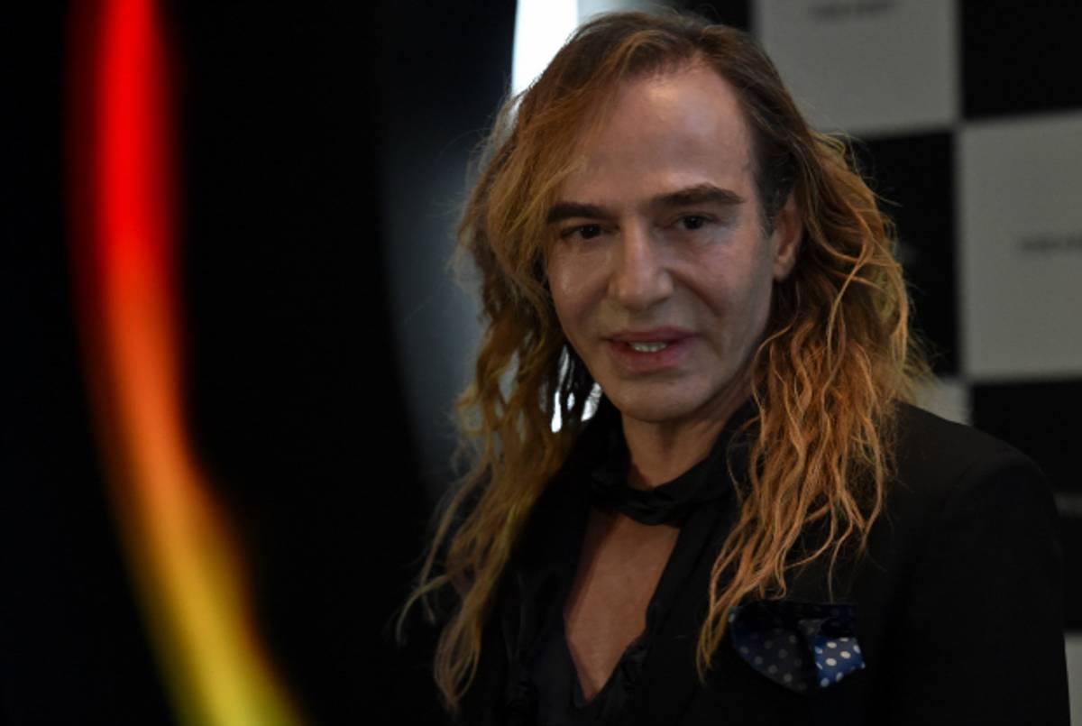 John Galliano at the Barvikha Luxury Village Concert Hall near Moscow, May 22, 2014.(Kirill Kudryavtsev/AFP/Getty Images)