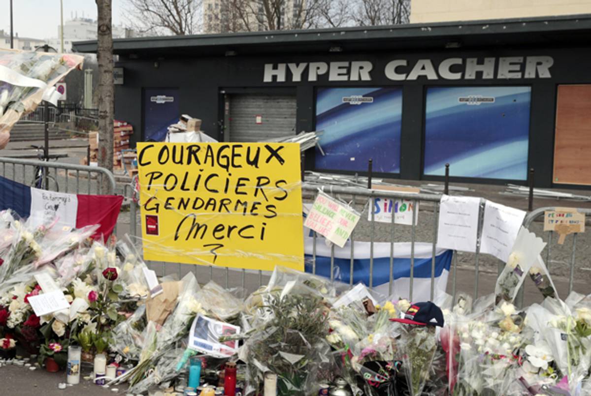 Hyper Cacher kosher supermarket in Paris on January 20, 2015.( JOEL SAGET/AFP/Getty Images)