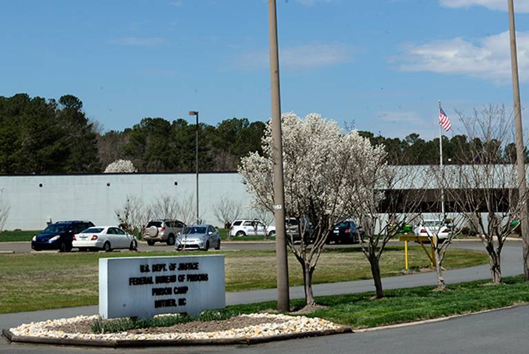 U.S. Federal Bureau of Prisons Correctional Complex, where convicted Israeli spy Jonathan J. Pollard is housed, in Butner, N.C.(Sara D. Davis/Getty Images)