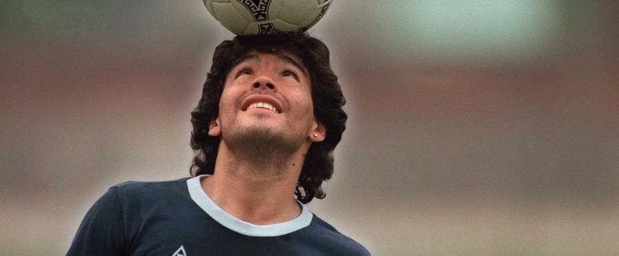 Diego Maradona in 1986.