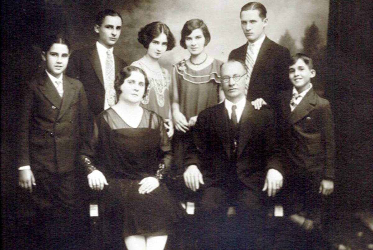 The Carvajal family, c. 1931.(Courtesy Doreen Carvajal)