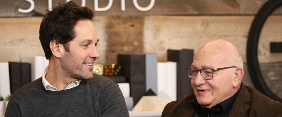 Actor Paul Rudd and Director Ben Lewin from 'The Catcher Was A Spy' attend The IMDb Studio at The Sundance Film Festival.