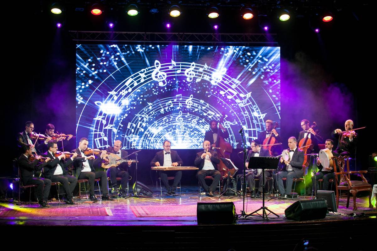 Firqat al-Noor, an orchestra made up of Israeli secular and religious Jews, Muslims, Christians and Druze, who will perform at this year’s Israel Festival. (Image by Evyatar Nissan)