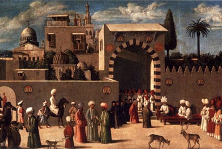 The Reception of the Ambassadors in Damascus, 1511(Wikipedia)