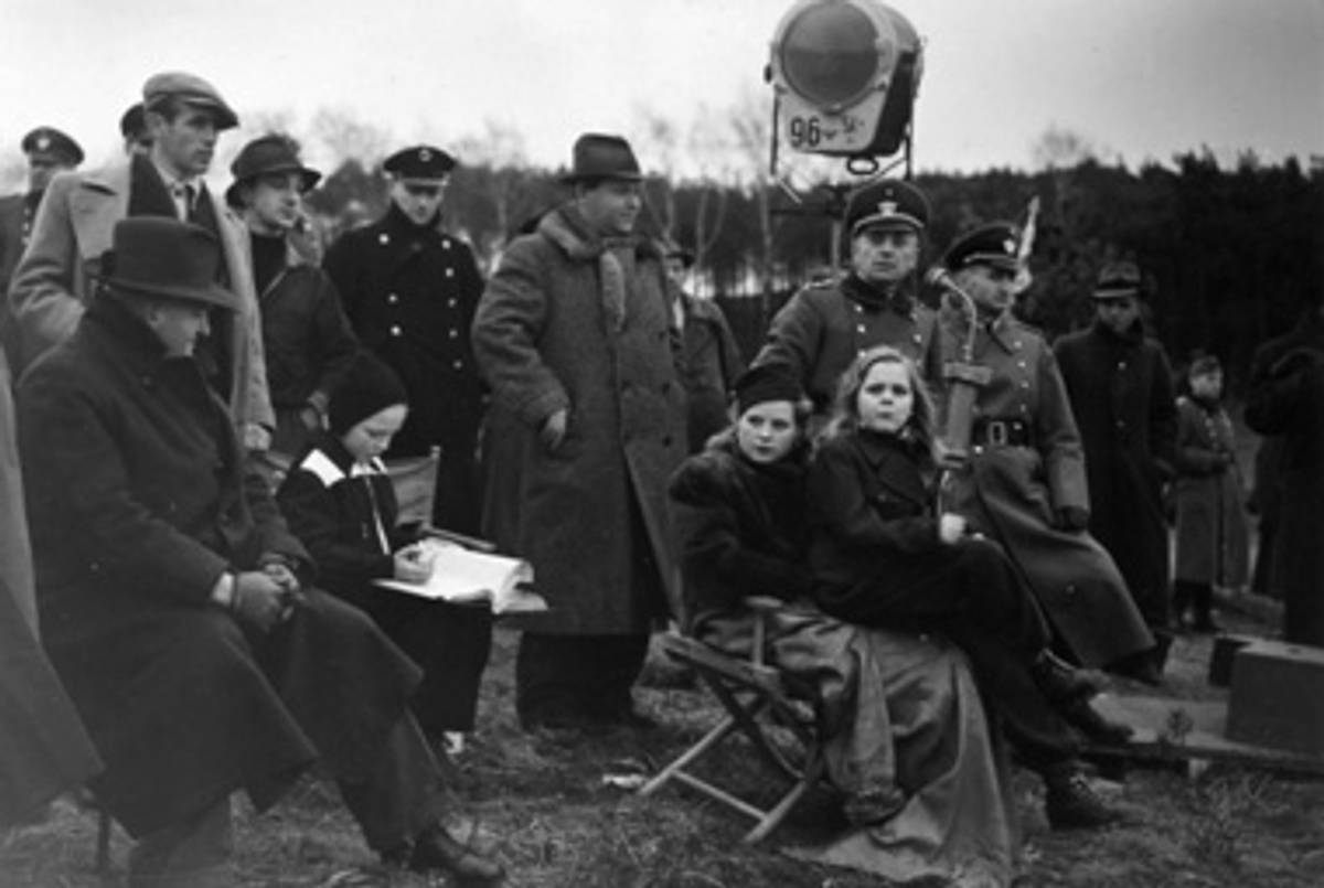 Veit Harlan, center, and his wife Kristina Söderbaum, seated right, in a still from Harlan: In the Shadow of Jew Süss, a film by Felix Moeller.(Zeitgeist Films)