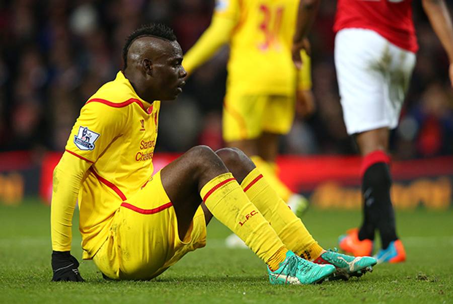 Mario Balotelli on December 14, 2014. (Alex Livesey/Getty Images)
