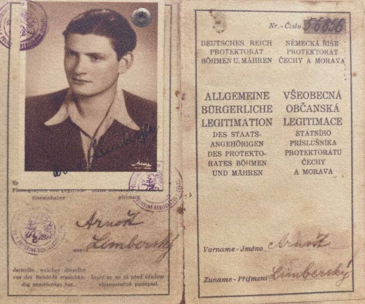 Arnošt Lemberger’s (Moshe Leshem) forged documents