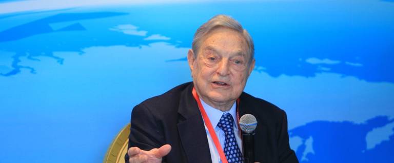 George Soros at the Boao Forum for Asia in Qionghai, China, April 8, 2013. 