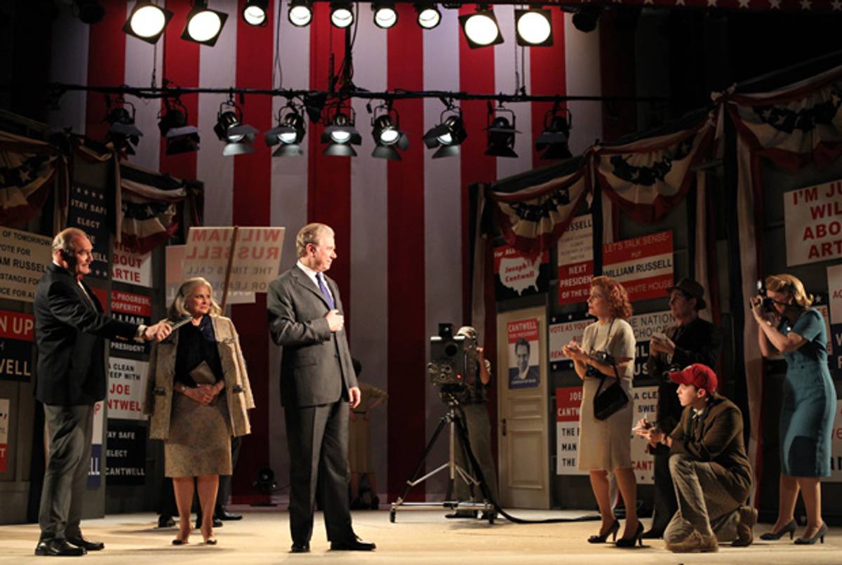 The Best Man at the Gerald Schoenfeld Theatre.(Joan Marcus)