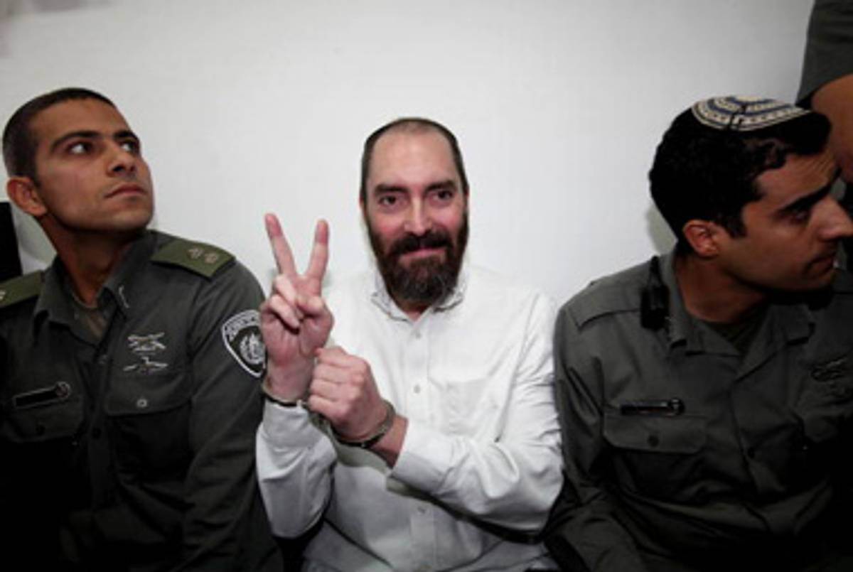 Jack Tytell in a Jerusalem court on December 9, 2009.(Gali Tibbon/AFP/Getty Images)