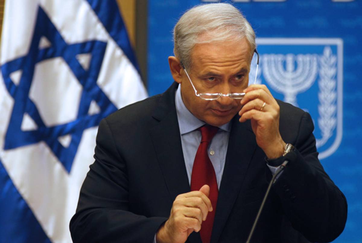 Prime Minister Netanyahu in March.(Gali Tibbon/AFP/Getty Images)