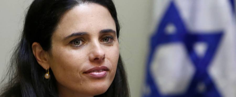 Ayelet Shaked in the Knesset, May 6, 2015. 