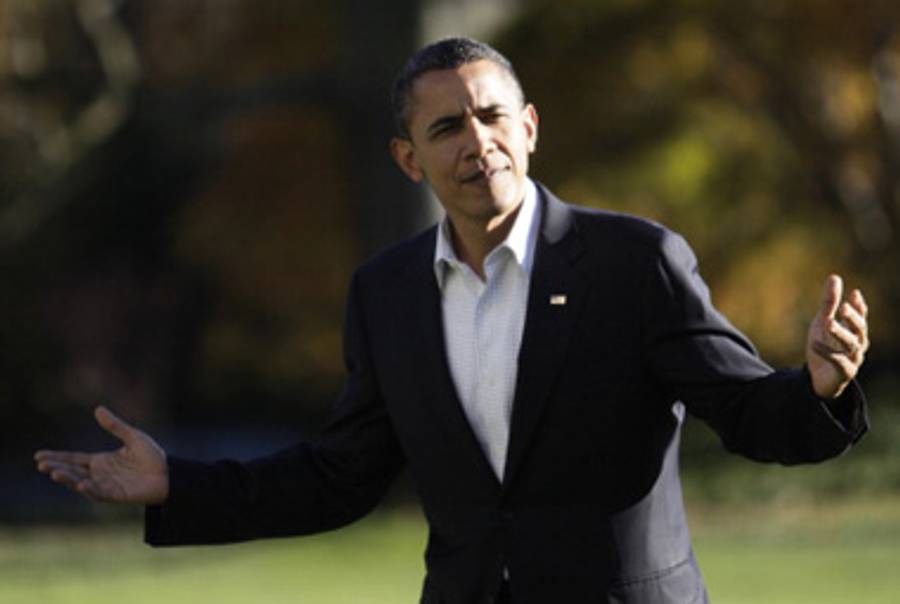 President Obama Sunday.(Yuri Gripas-Pool/Getty Images)