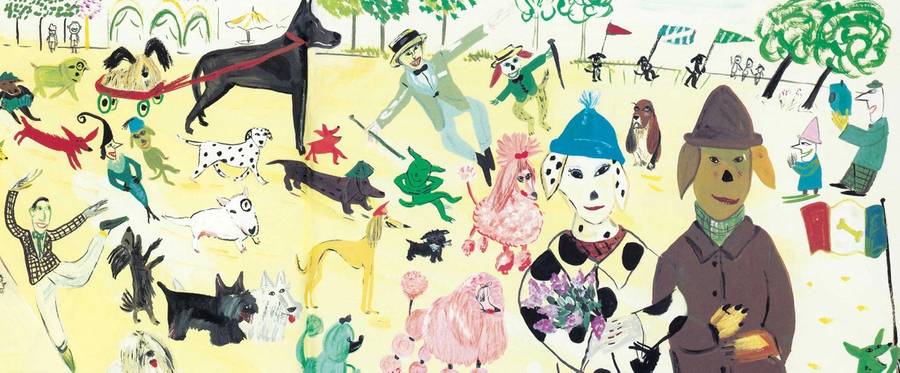 From the cover of 'Ooh-La-La (Max in Love)' by Maira Kalman.