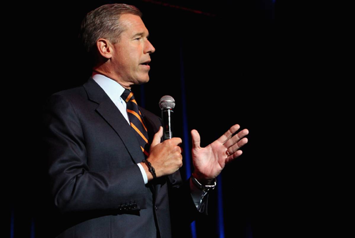 Brian Williams on November 5, 2014 in New York City. (Monica Schipper/Getty Images for New York Comedy Festival)