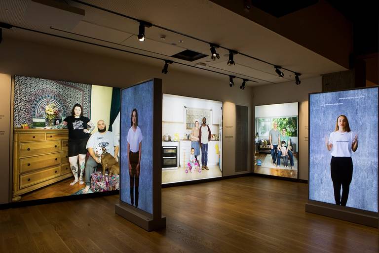 View of the Contemporary Identity and Culture wing of ANU—Museum of the Jewish People