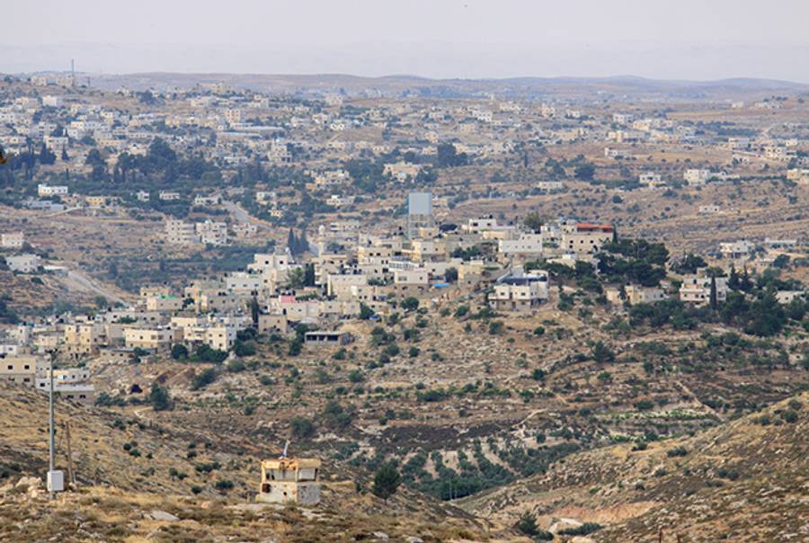 Village near Hebron, where border police are searching for three missing teenagers. (Shutterstock)