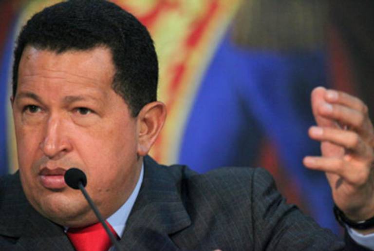 Venezuelan President Hugo Chávez(Thomas Coex/AFP/Getty Images)
