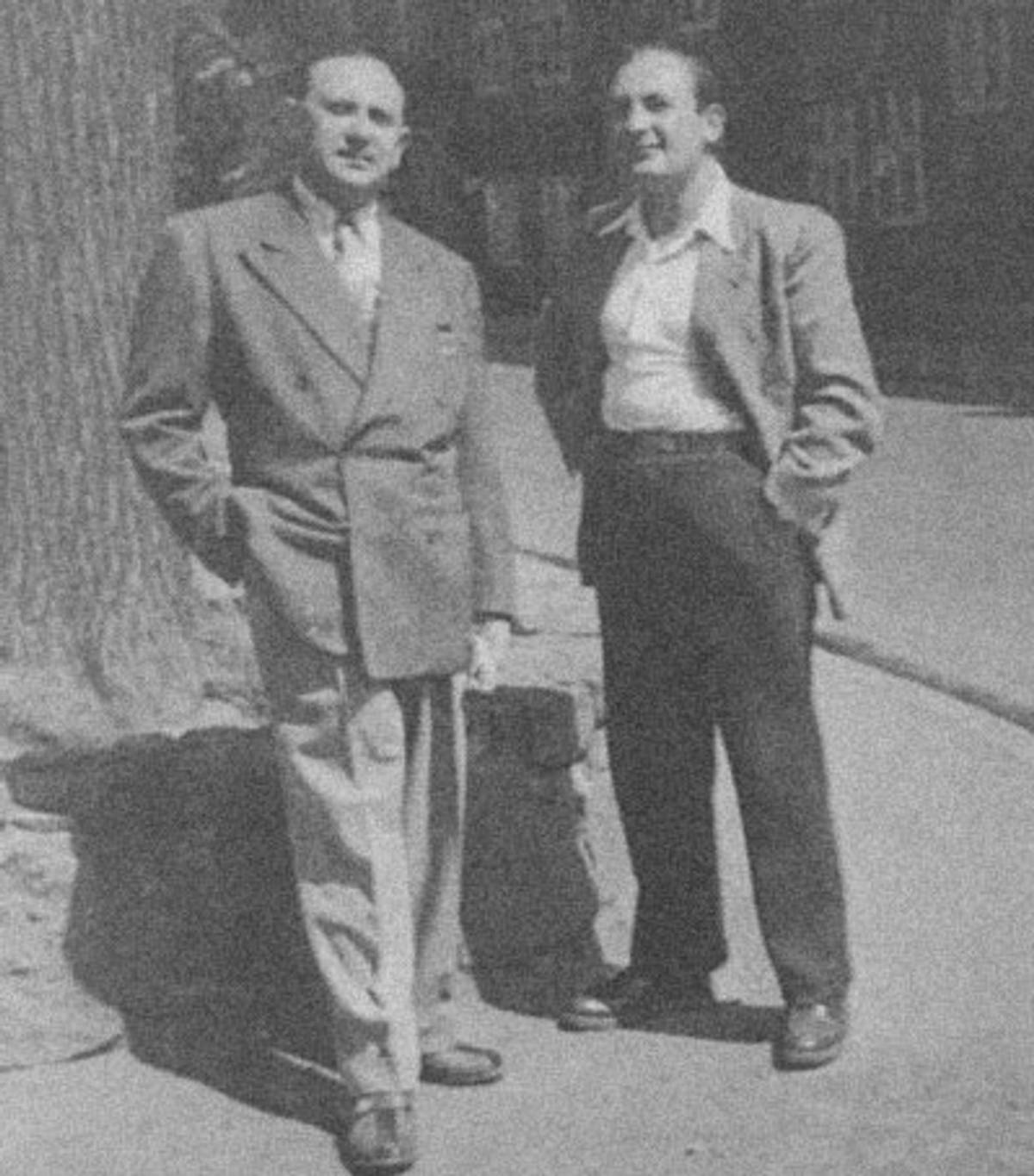 Marcel Tuchman with his father, at his university graduation. (Photo courtesy Marcel Tuchman)