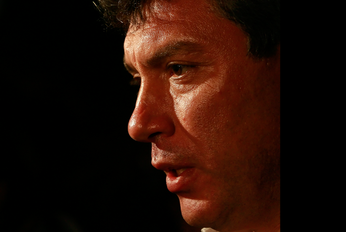 Boris Nemtsov in Moscow, March 2010.(Dmitry Korotayev/Epsilon/Getty Images)