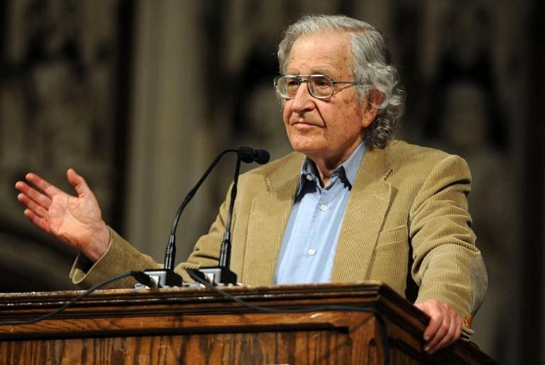 Noam Chomsky.(Wikimedia)