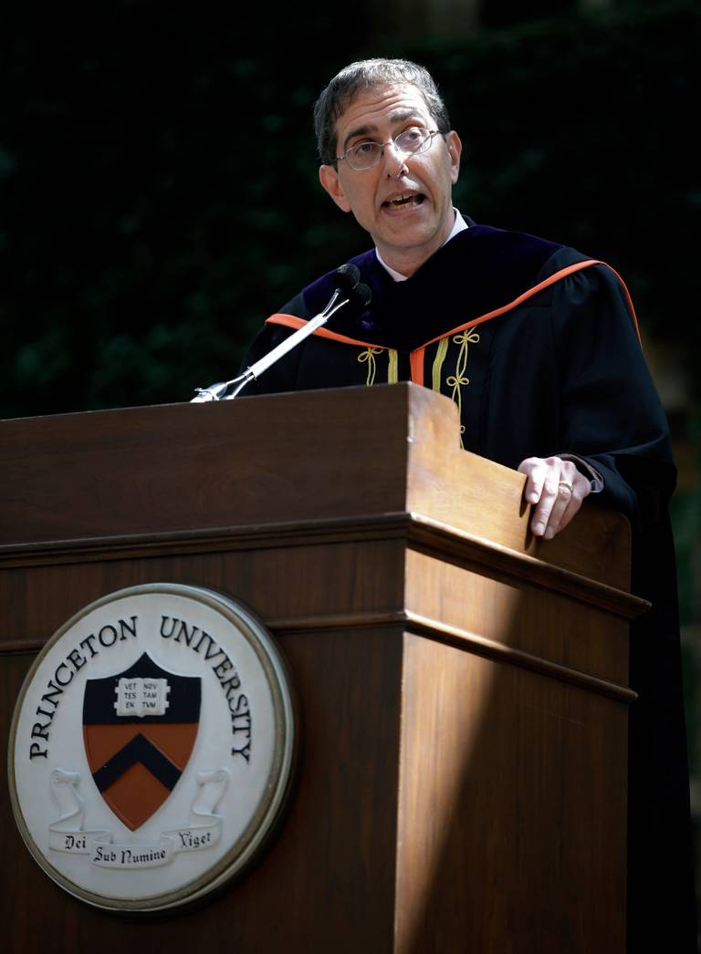 President of Princeton University Christopher Eisgruber