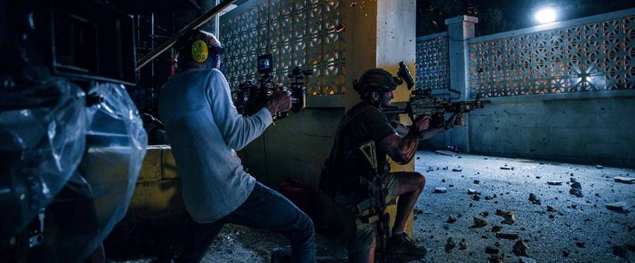 A production still from '13 Hours.'